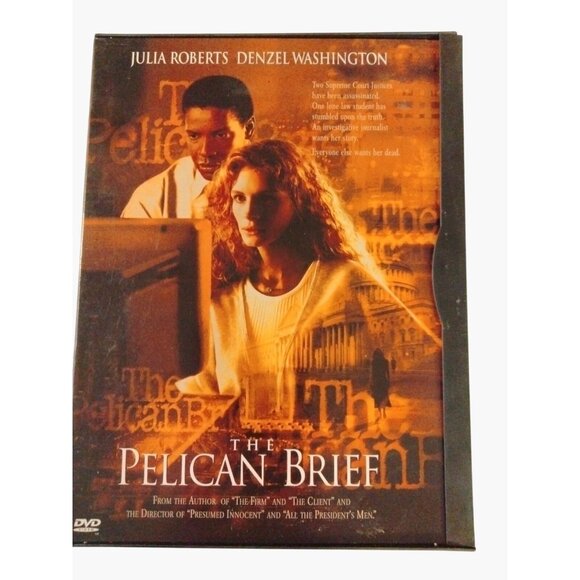 The Pelican Brief DVD Movie Julia Roberts Denzel Washington - Picture 1 of 5